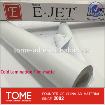 Hot Sale PVC Matte Cold Laminating Film