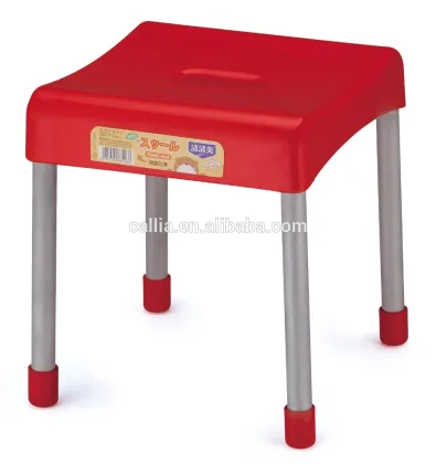 2016 colorful plastic bar stool steel stool small plastic stool