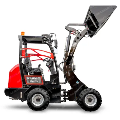 Compact Kubota Engine Articulated Loader for Agriculture