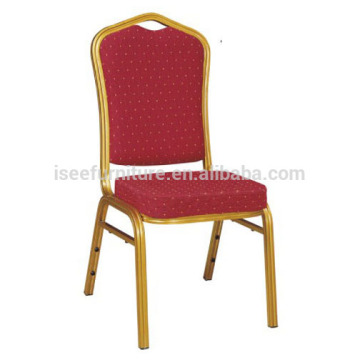 Hotel dining chair metal legs for wedding party events IJ602