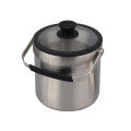 Stainless steel Ice Bucket Set with Tong, Strainer