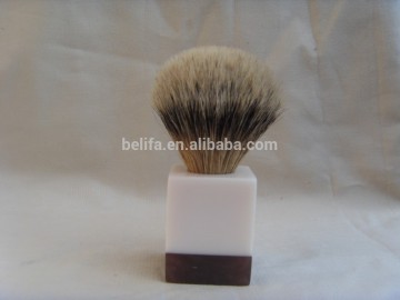 Wholesales Men Badger Shaving brush,dyed beard brush oem with stone handle private label