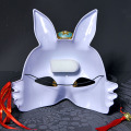 Máscara de coelho LED brilhante para baile de máscaras