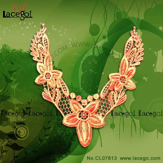 Good Quality Cotton Collar Lace Motif