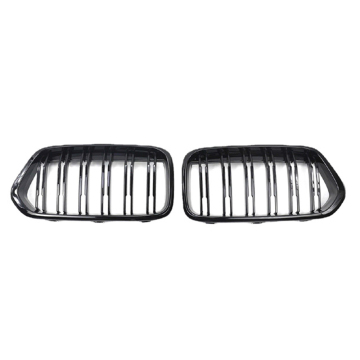 X2 ซีรี่ส์ F39 Gloss Black Double Line Front Front Grille สำหรับ BMW