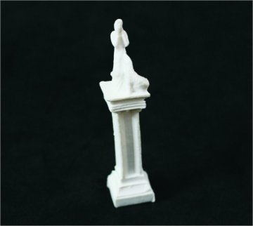 A13-3 Jade White Desktop Sculpture 3d Scale Model