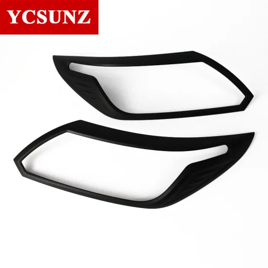 YCSUNZ RTS Matte Black Headlight Cover Trim for Chevy Holden Colorado MY17 2016-2018 S-10
