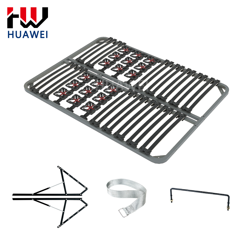 HUAWEI Bed Furniture Parts Comfortable Plastic Butterfly Flower Wood Fabric 1800x2000mm Metal Slat Bed Frame1