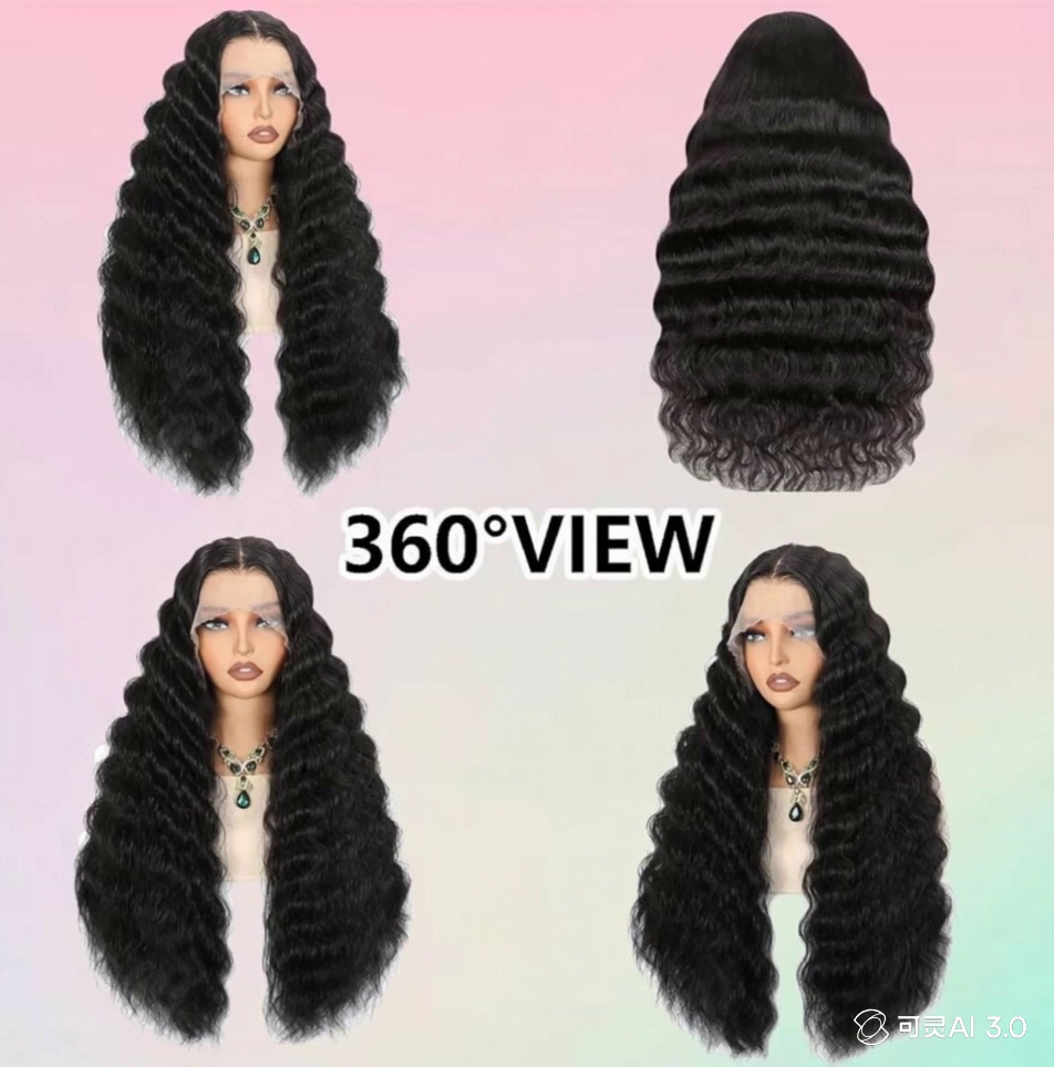 30 Inch Deep Wave HD Lace Wig