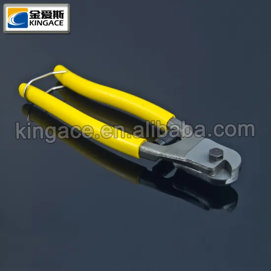 Hot Sale 200mm Carbon Steel Yellow Handles Cable Cutter and Stripper