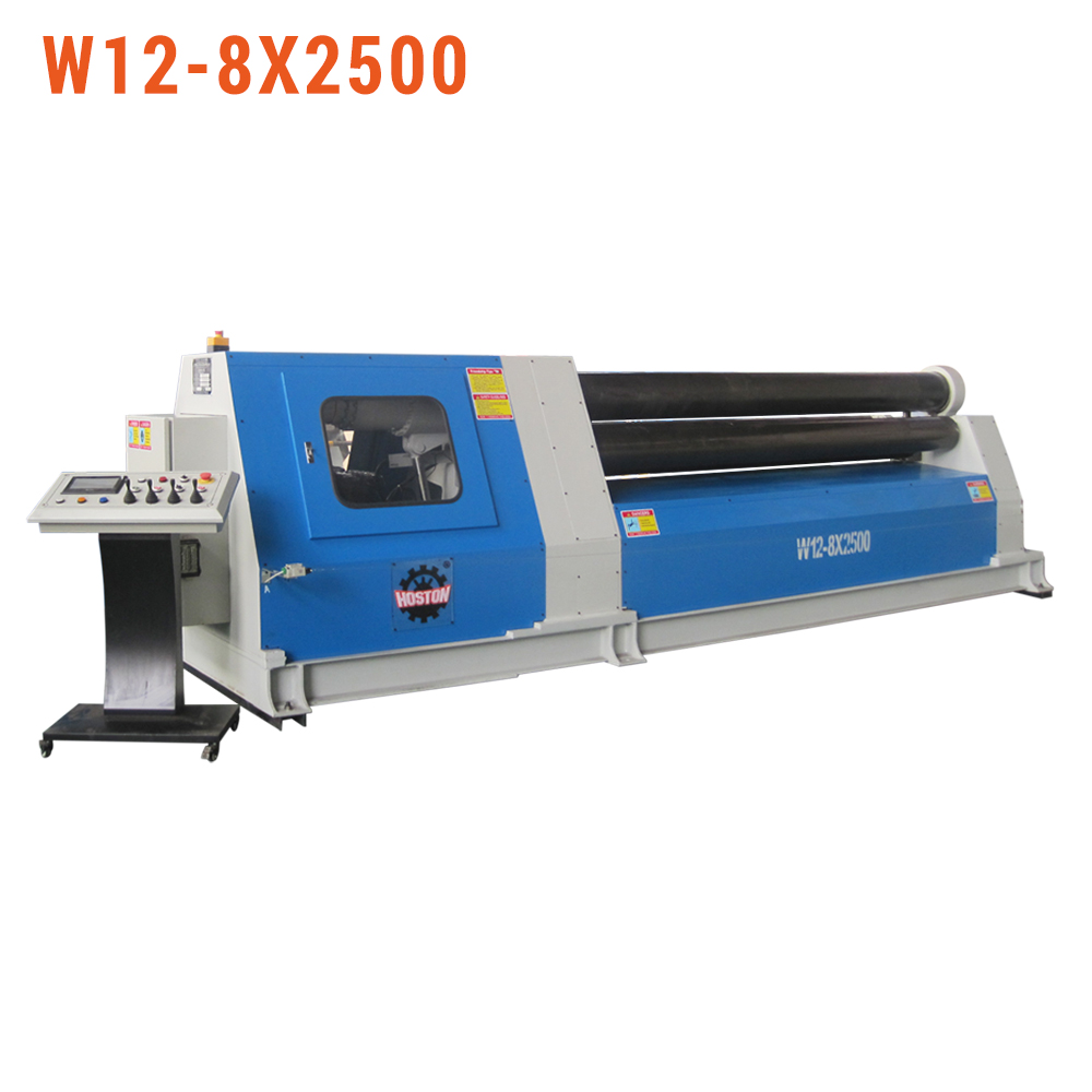 W12-8x2500 Automatic 4-Rollers Plate Rolling Machine