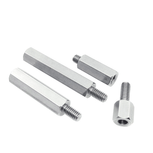 Spacer Hex Stud, espaçador de isolamento, parafuso externo interno