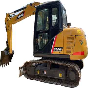 Bestseller gebrauchte Sany Sy75 7,5 Tonnen Bagger - niedrige Stunden, guter Preis