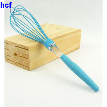 Eco-Friendly food-grade durable handy colorful Silicone Egg beater