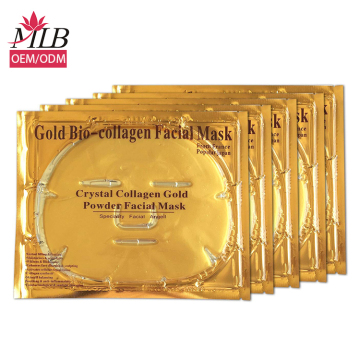 Korean Skin Care Hydrogel Bio Spa Beauty Collagen Crystal 24k Gold Face Mask