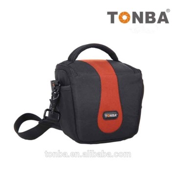 Cute Colorful Nylon Sling Shoulder Camera Bag for NIKON -Black