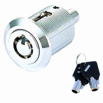Press Cam Lock/Seven Ball Tubular Key with 10,000 Combinations, 7 x 11.5mm Bolt Dimensions