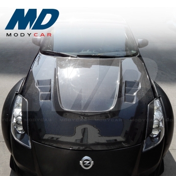 Carbon Fiber Hood Modycar Style for 2006-2008 Nissan 350Z Z33