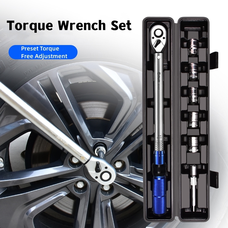 Best Selling Torque Wrench 2-15Nm 5-25Nm 10-60Nm 1/2Inch 1/4 Inch Driver Adjustable Preset  Manual Torque Wrench