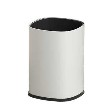 Metal Home And Kitchen Open Top Trash Bin