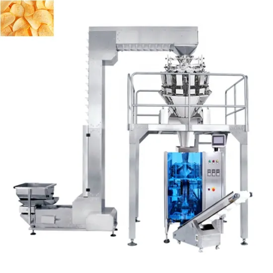 Automatic VFFS 520 Packaging Machine for Potato Chips Pillow Bags