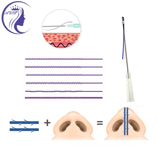 Blunt L Needle Pdo Nose Thread Lifting