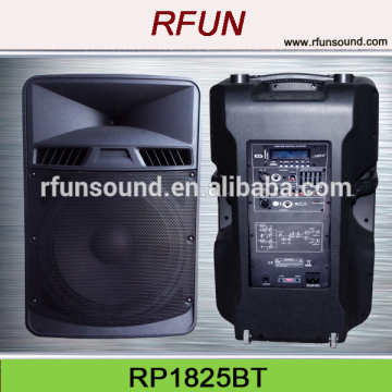 RP1825BT 18" plastic protable active speaker box
