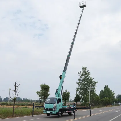 Foton 30m Truck Mounted Aerial Work Platform Aerial Lift Truck