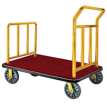 Hotel Aluminium Luggage Cart Barrow