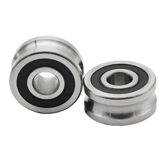 LFR5202KDD U-Groove Guide Bearing Track Roller Bearing