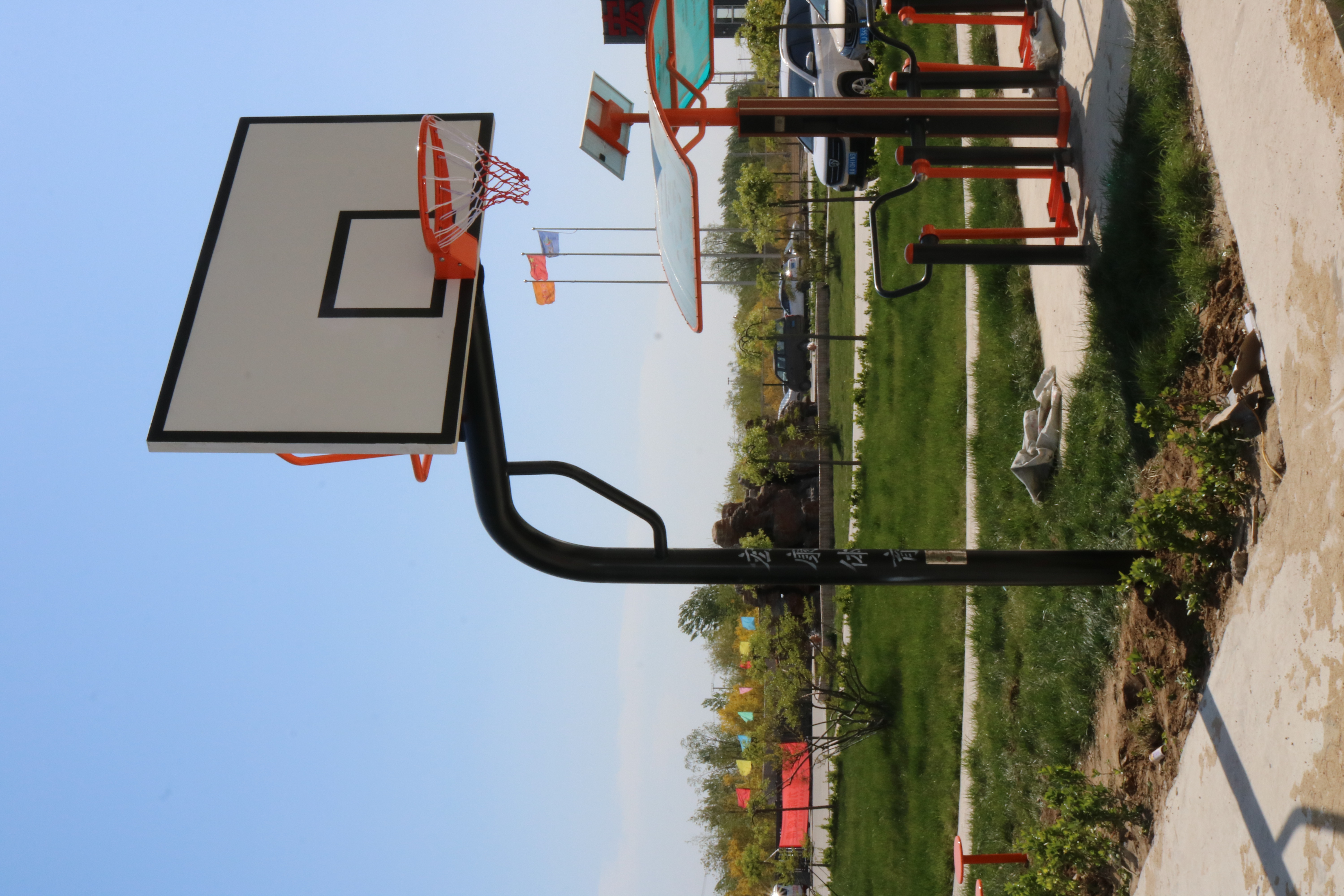 Fixed in Ground Basketball Hoop
