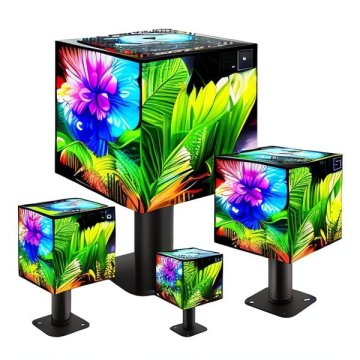 Customized HD WiFi LED Cube Display for Indoor Advertising