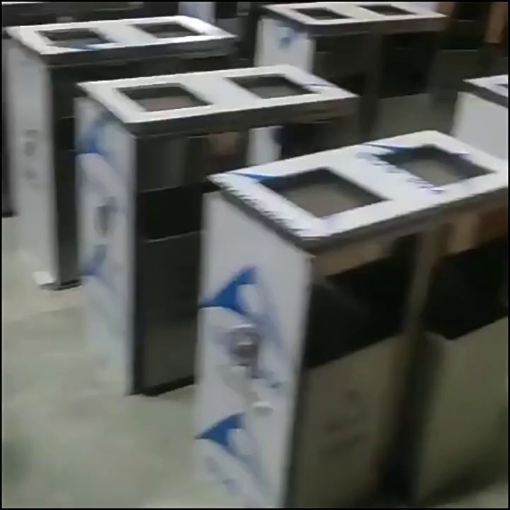 Custom Metal Trash Can for Commercial Spaces