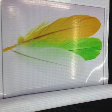 China manufacturer hot lamination backlit material flex banner printing