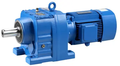 R Series Helical worm gear motor