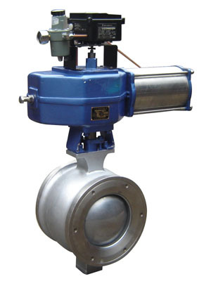 Pneumatic V Type Ball Valve