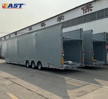 EAST 2 Axle and 3 Axle Car Carrier Trailers