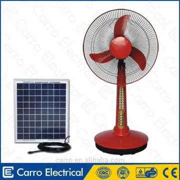 Carro Electrical 12inch 12v 13w ac dc solar fan DC-12V16A2