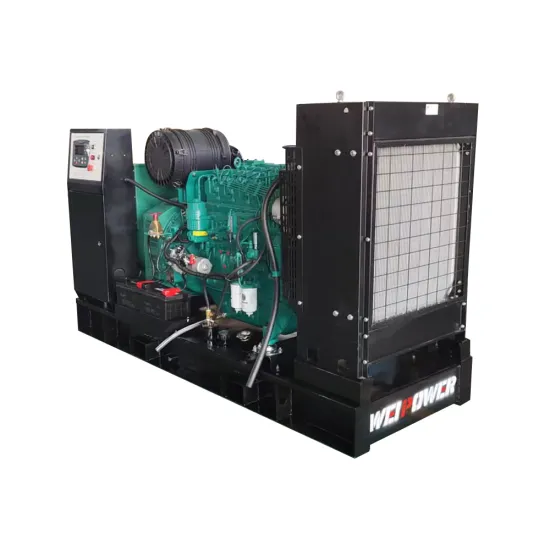 Customized 3 Phase Open Frame Diesel Generator Set 100kW 125kVA Standby