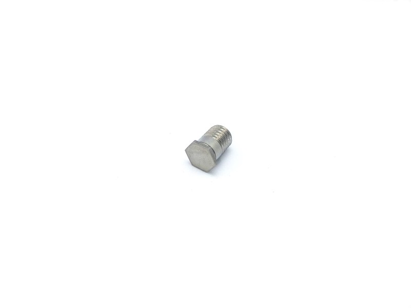303 stainless steel M7*10 hexagon shaped bolt metric hex head machine screws