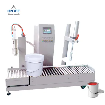 Higee 10-30L Automatic Bitumen Coating Resin Paint Filling Machine