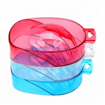 Portable Salon Nail Art Hand Wash Remover Soak Bowl