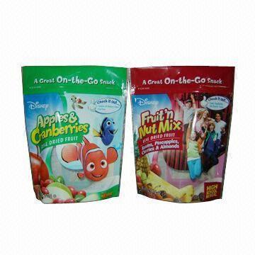 Dried Food Packing Bags with Zipper and Vivid Printing
