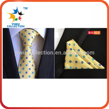 Best Gift Jacquard Woven Wholesale Silk Men's Ties Neck Tie Set