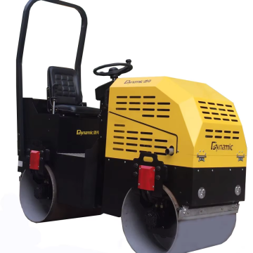 Dual-Wheel Driver-Operated Compaction Master for Smooth Surface Construction