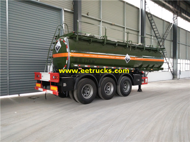 18 CBM Sulfuric Acid Tank Trailers