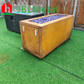 Courtyard Garden Outdoor Fire Pit Gas Firebox Fireplace