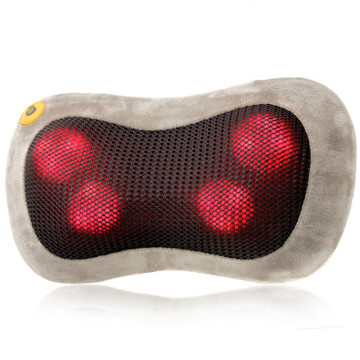 Gess129 Gess Shiatsu Massage Pillow with Heat, suitable for neck massage (Coffee Beige)