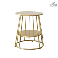 Bay window light luxury mini coffee table table