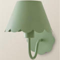 Rechargeable Scalloped Wall Lamp